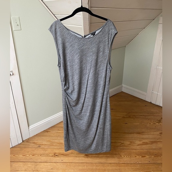 Ann Taylor Dresses & Skirts - Ann Taylor Gray Sleeveless Dress NWT 14